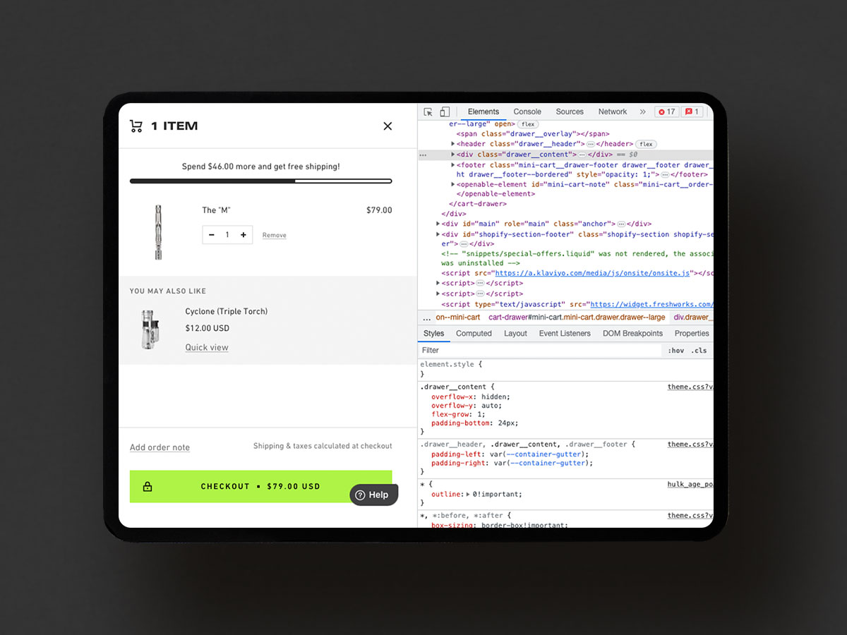 dynavap ecommerce